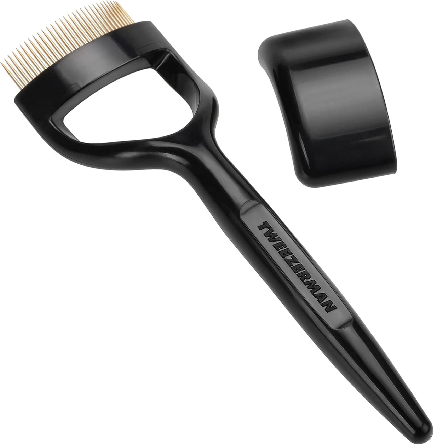 Tweezerman Curl 38 Lash Comb - Eyelash Comb Separator for Almond Shaped Eyes