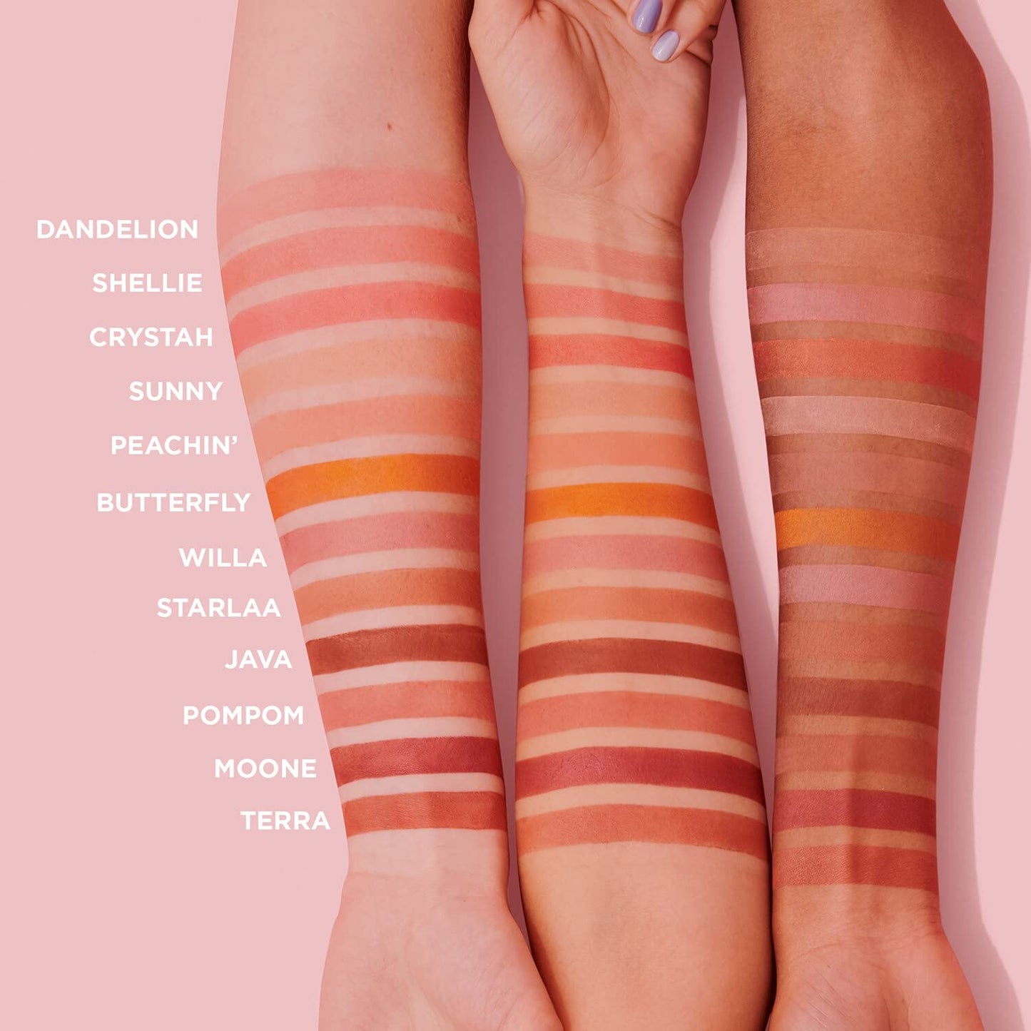 Terra Golden brick-red blush