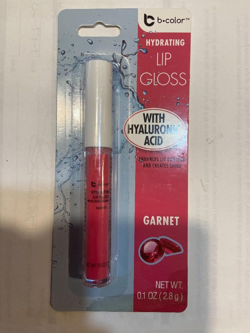 b.pure Hydrating Lip Gloss Garnet .01 oz