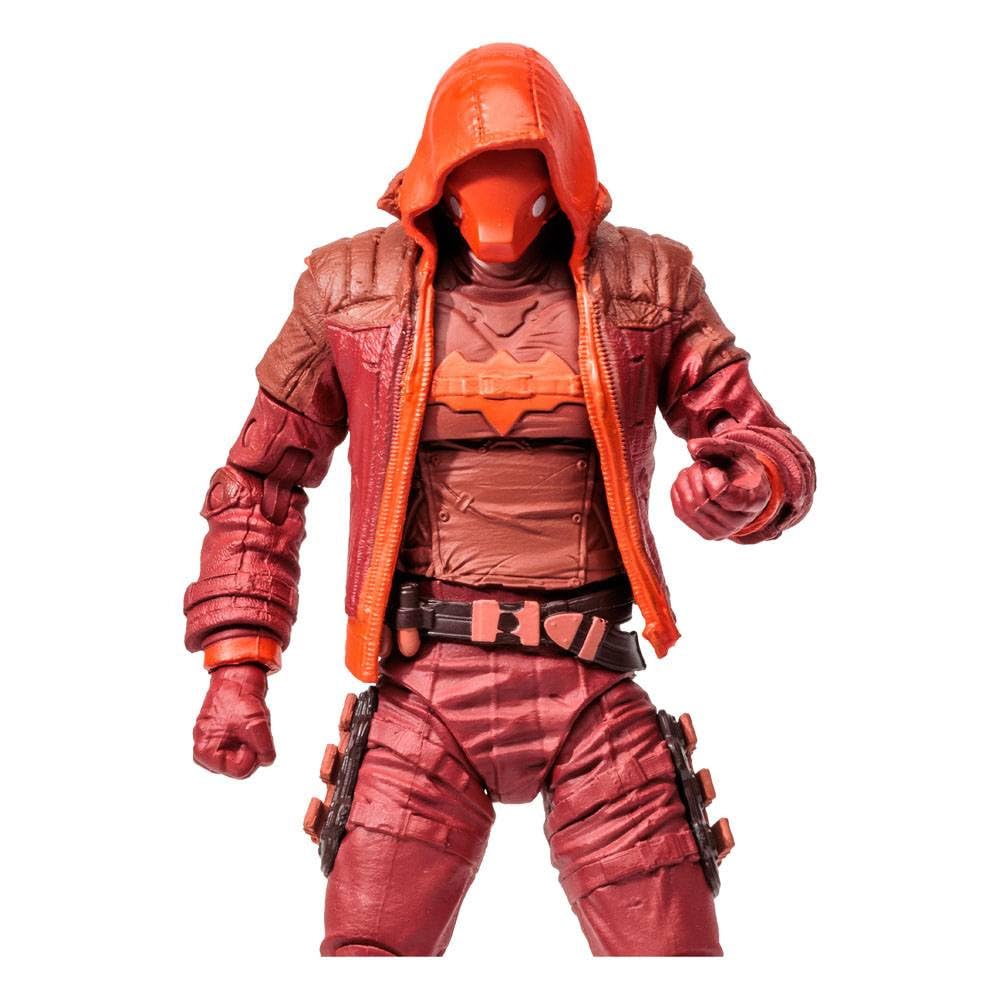 McFarlane Toys, DC 7-inch Gold Label Red Hood Figure Action Figure with 22 Moving Parts, Collectible DC Batman Arkham Knight Figure with Stand Base…