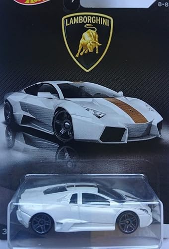 Hot Wheels 2017 Lamborghini Series Replacement for Lamborghini Reventon 8/8, White