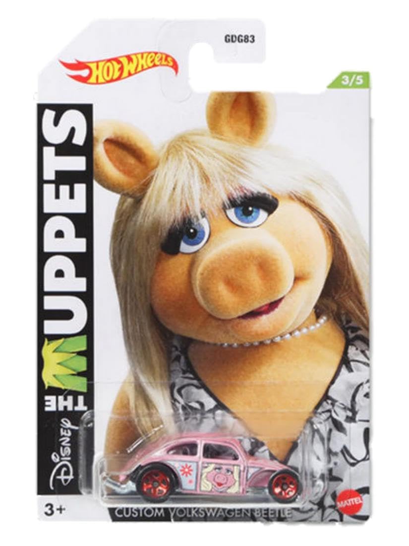 Hot Wheels Muppets 2021 Release Complete Set of 5 Vehicles