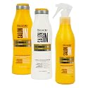 RECAMIER Professional Salon In Hydrating Shampoo + Hidratante Acondicionador + Rizo Refresher Spray Set para Cabello Rizado | Champu y Acondicionador