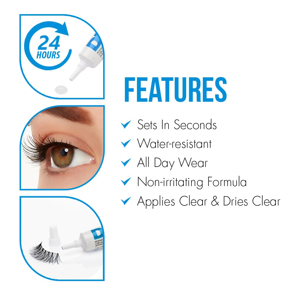Duo Lash Adhesive, Clear, 0.25 Ounce (Pack of 1)