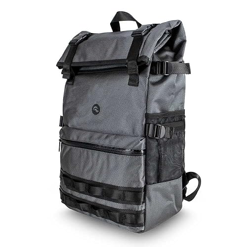 Skunk Backpack Rogue - Smell Proof - Weather Resistant - Lockable (Metal Gray)