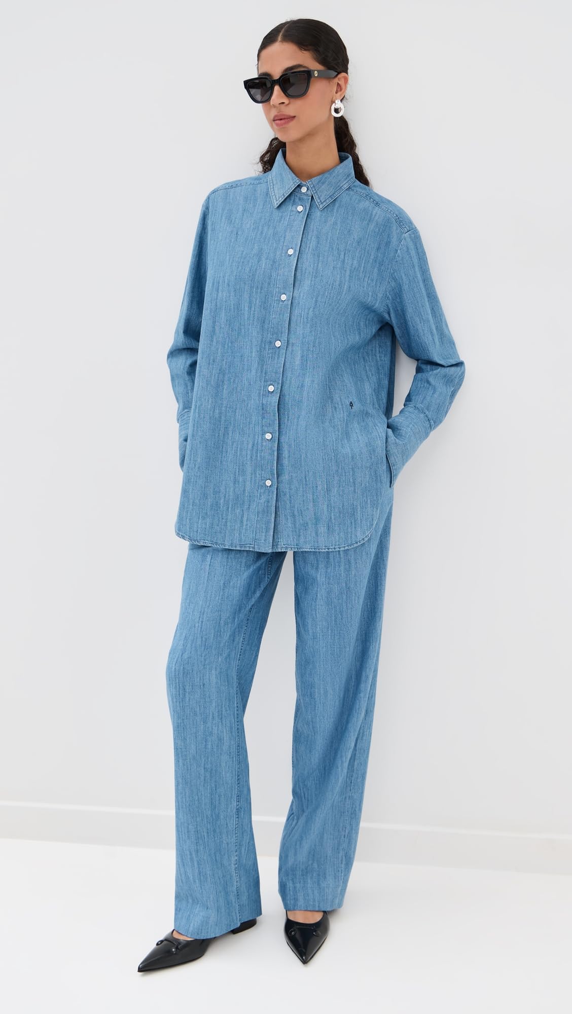 Gucci Women's GG1578S Sunglasses, Black-Black-Grey, One Size