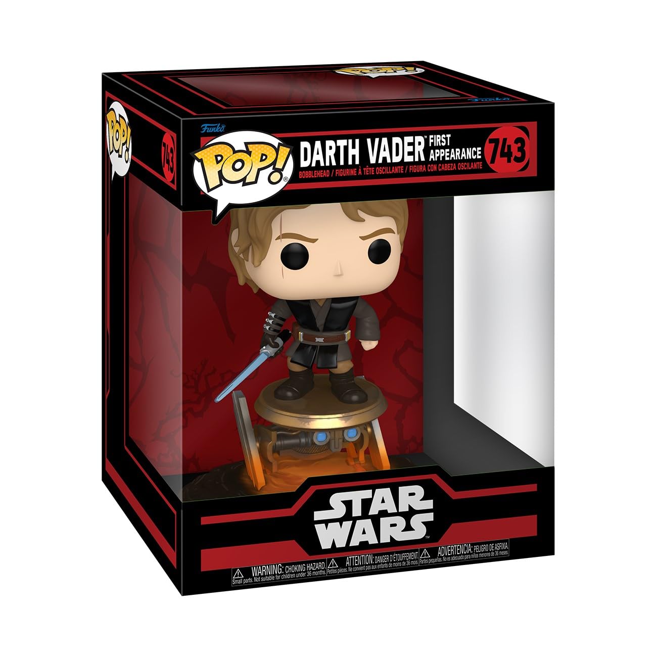 Funko POP Deluxe: Star Wars Darkside - Anakin Skywalker - Darth Vader - (First Appearance) - Star Wars - Collectable Vinyl Figure - Gift Idea…