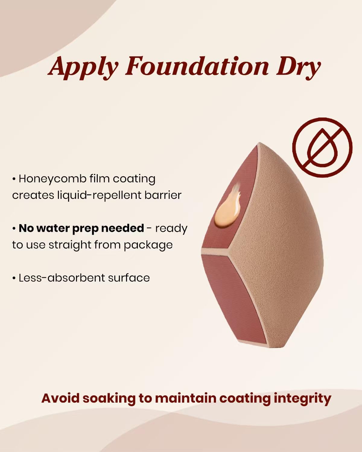 Unfovi Makeup Sponge Set (4 Shapes 7 pcs) - Latex-Free Blending Sponge for Liquid, Cream & Powder, Soft Reusable Beauty Sponge for Wet/Dry Foundation Beauty and Personal Care Unfovi