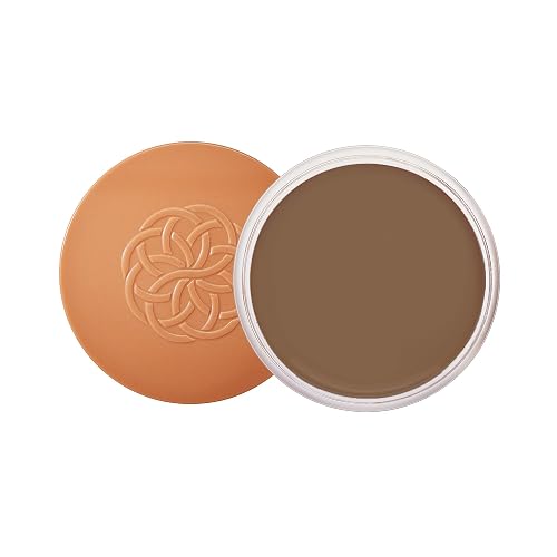 YENSA Silk Bronzing Base Cream Bronzer - Makeup Bronzer Cream with Peptides and Superfoods for a Lightweight Sunkissed Glow - Brightens & Helps Reduce