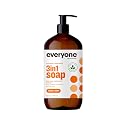 Everyone 3-in-1 Soap, Body Wash, Bubble Bath, Shampoo, 32 Ounce (Pack of 1), Citrus and Mint, made with Essential Oils for Men and Women