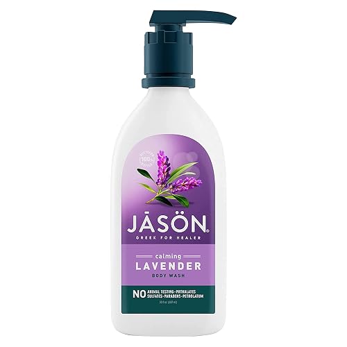 JASON Calming Lavender Body Wash, 30 Ounce Bottle Beauty & Personal Care JASON