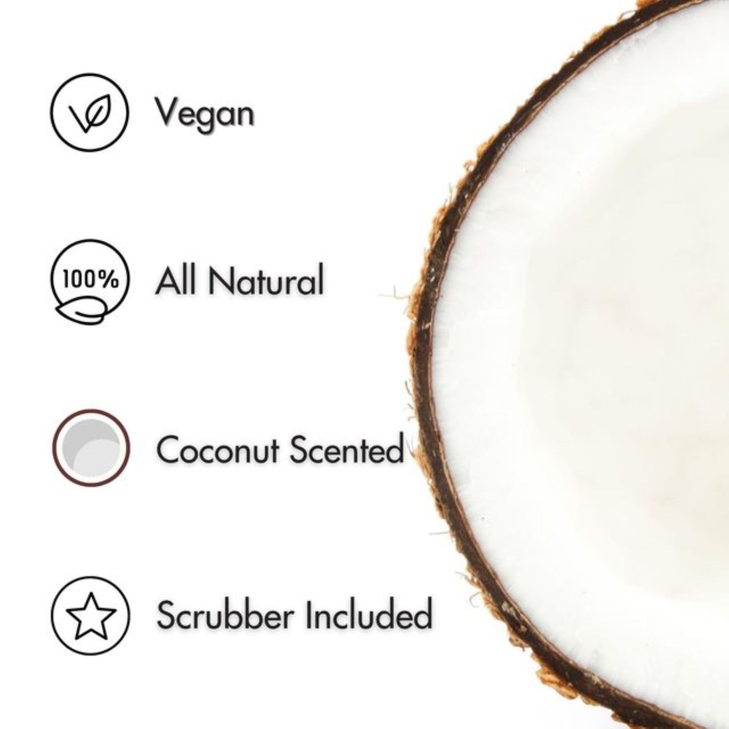 Cinema Secrets Vegan Makeup Brush Cleaner Soap - Brush & Make Up Sponge Cleaner with Scrubber - Formulated with Coconut Oil for Deep Cleansing