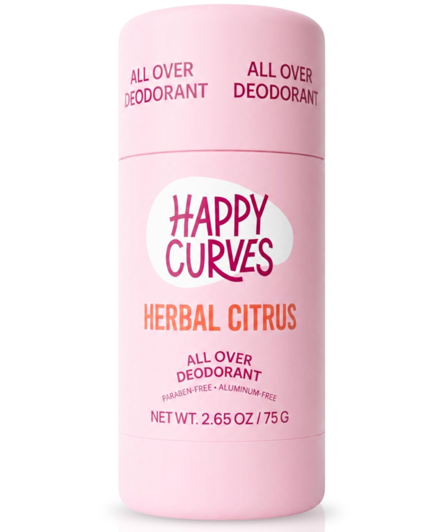 HAPPY CURVES All Over Whole Body Deodorant for Women - Aluminum-Free - Invisible All Day Layer of Full Body Protection for Long Lasting Odor Control Beauty and Personal Care HAPPY CURVES
