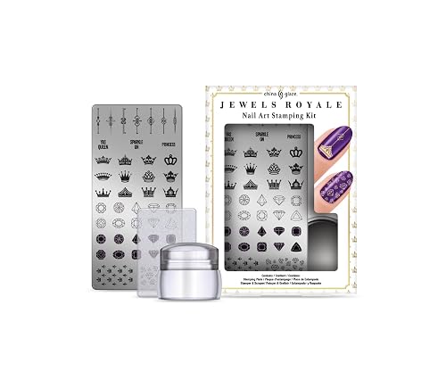 China Glaze - Jewel Royale Nail Art Stamping Kit Beauty & Personal Care China Glaze