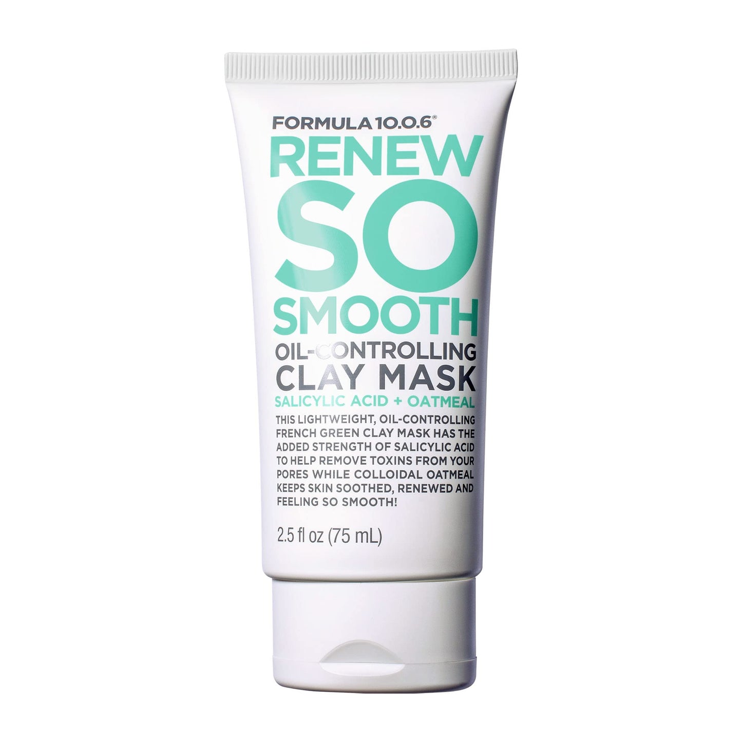 FORMULA 10.0.6 - Renew So Smooth Oil-Controlling Clay Mask 2.54 fl oz (75ml)