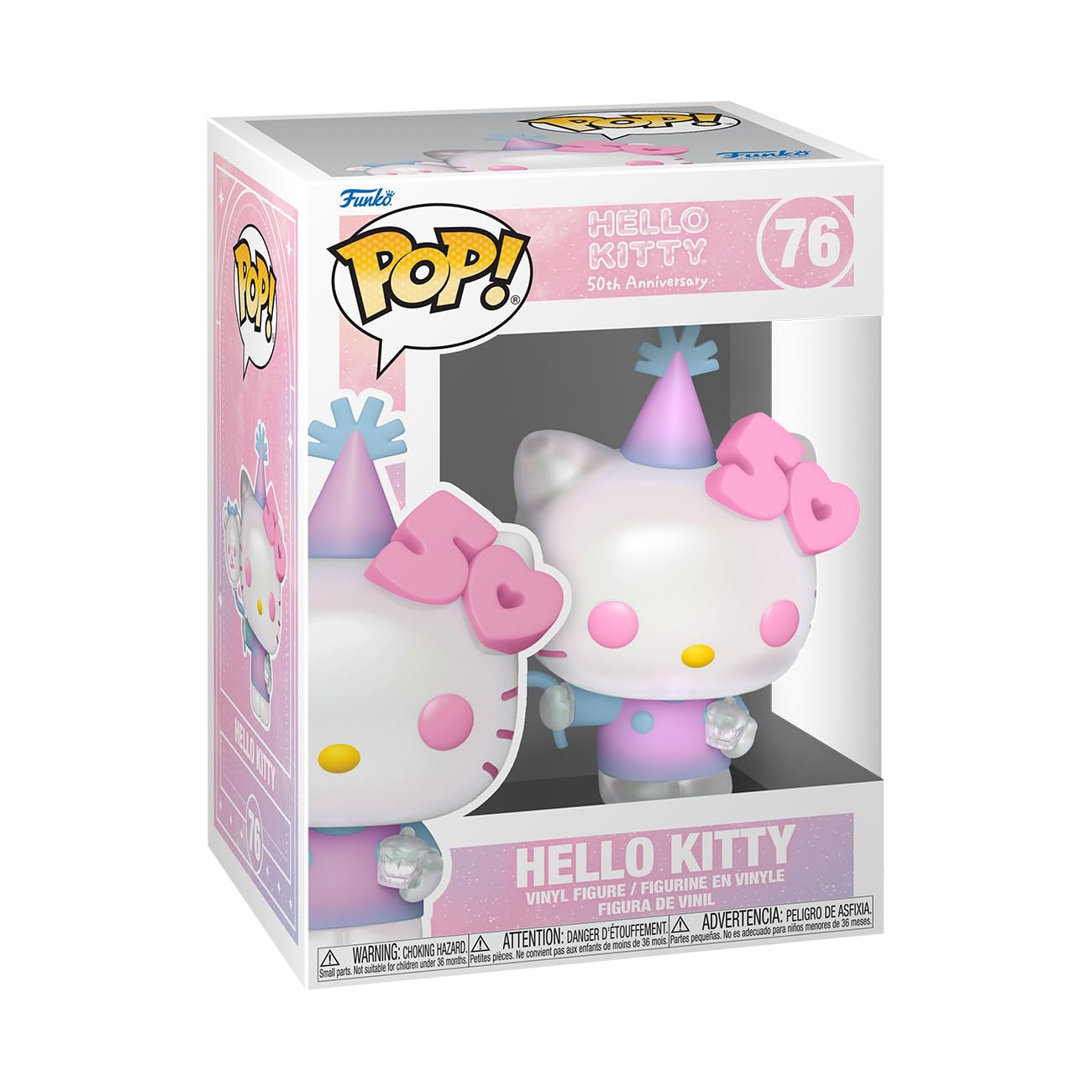 Funko POP! Sanrio: Hello Kitty 50th - Hello Kitty with Balloons - Collectable Vinyl Figure - Gift Idea - Official Merchandise - for Kids & Adults…