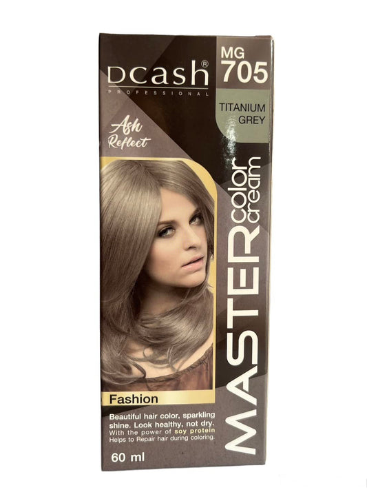 MG705 Hair Colour Permanent Hair Cream Dye Punk Emo Goth Cosplay Silver Titanium Blonde NEW by Dcash Master
