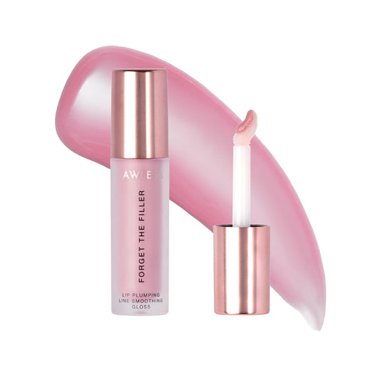 Lawless Women's Forget The Filler Lip Plumper Line Gloss, Lavender Sorbet, Pink, 0.11 Fl Oz (Pack of 1) Beauty & Personal Care LAWLESS Beauty