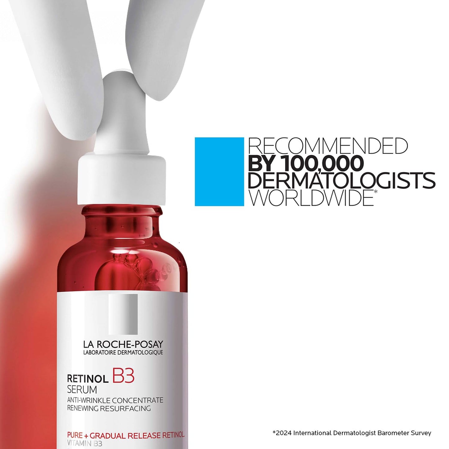 La Roche-Posay Pure Retinol Face Serum with Niacinamide (Vitamin B3) & Hyaluronic Acid | Gentle Anti-Aging Retinol Serum for Fine Lines & Wrinkles | Beauty and Personal Care La Roche-Posay