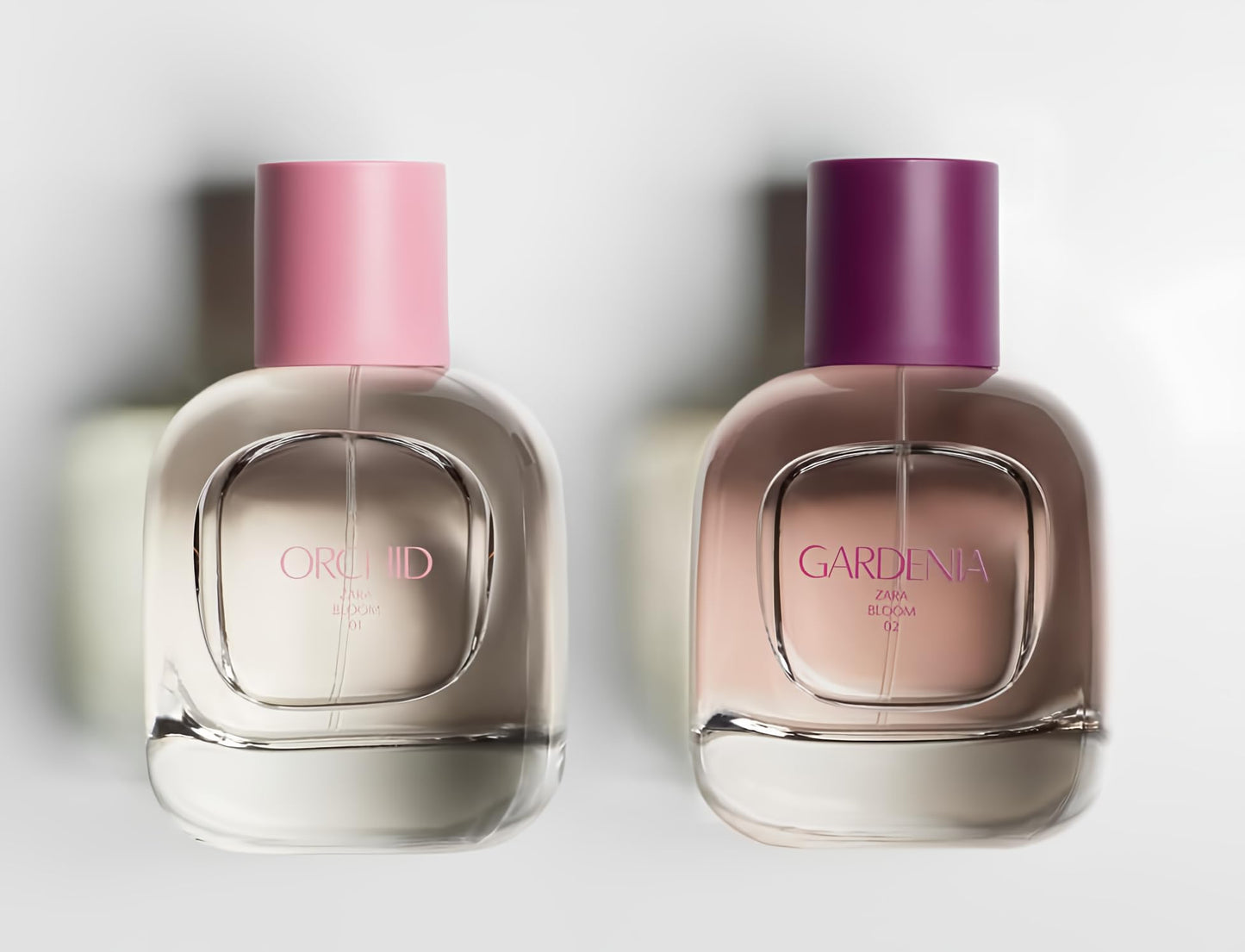 Zara Women GARDENIA EDP 90 ML (3.0 FL. OZ) + ORCHID EDP 90 ML (3.0 FL. OZ) TWO PACK PERFUME SET.