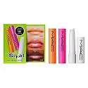 MAC Cosmetics M.A.C Squirt Twist and Pout Lip Trio - Hazard - Amped - Clear - Full Size