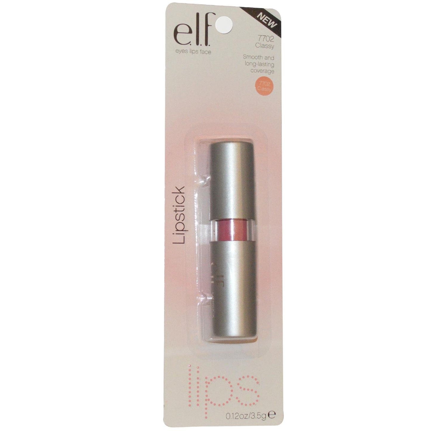 Elf 7702 Lipstick Classy Size 0.12o Elf Lipstick Classy 7702 0.12oz