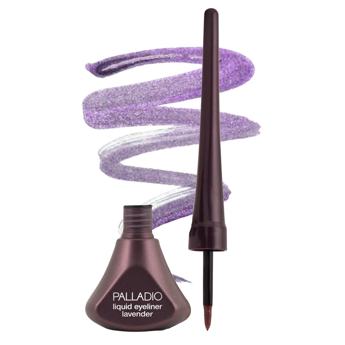 Palladio Liquid Eyeliner, Highly Pigmented and Waterproof Eyeliner, For Intense Eye Definition, Smear-proof Eyeliner Liquid, Includes Easy Grip Wand