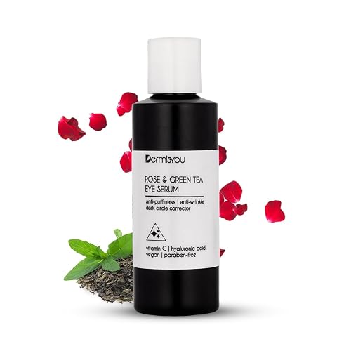 Eye Serum with Rose & Green Tea 1.33 oz Beauty & Personal Care Dermisyou