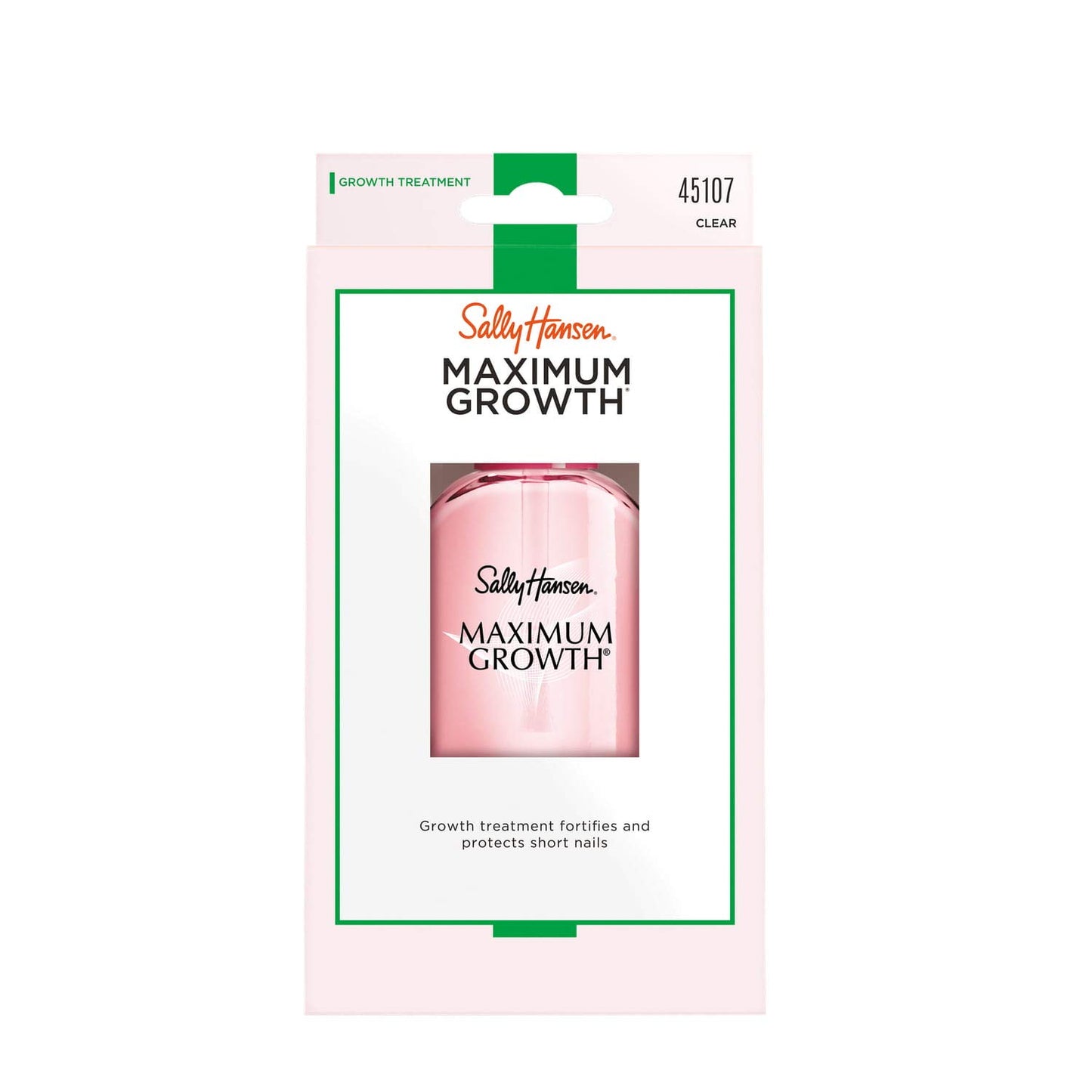 Sally Hansen Nail Treatment Maximum Growth® Nail Strengthener | Base Coat & Nail Protectant | Triple Protein & Silk Formula for Strong, Healthy Nails Beauty & Personal Care Sally Hansen