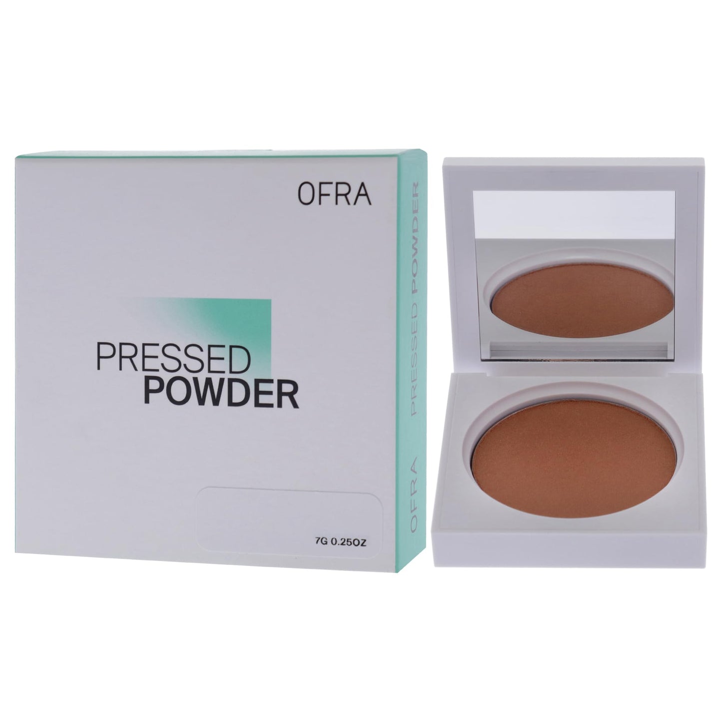 OFRA Americano Bronzer - Shimmer Bronzer Powder - Warm Bronzing Powder - Add Warmth to Your Face or Contour Your Features - Refillable Pan - 7g