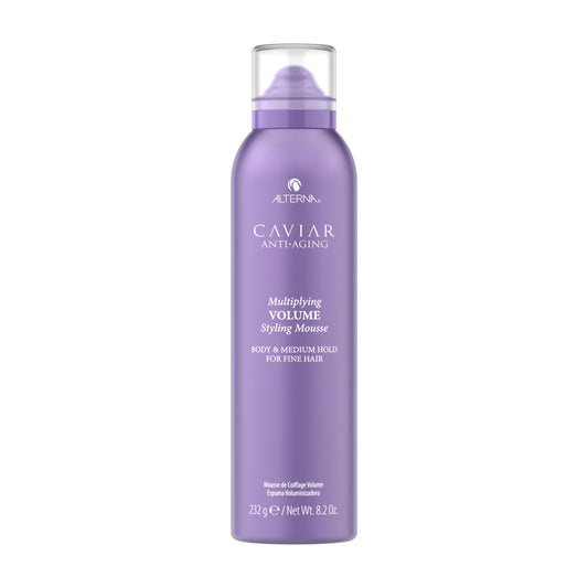 Alterna Haircare CAVIAR Anti-Aging Multiplying Volume Styling Mousse, 8.2 Fl Oz | For Fine, Thin Hair | Medium Hold | Create Instant Volume Beauty & Personal Care Alterna