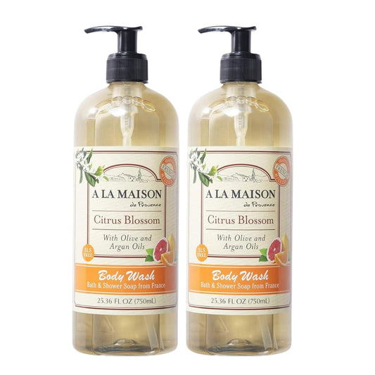 A LA MAISON Body Wash, Citrus Blossom, 25.36 Fluid Ounce, 2Pack Beauty & Personal Care A LA MAISON