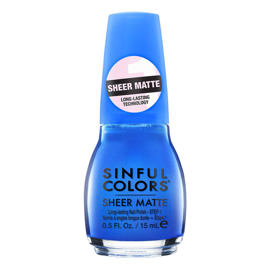 SINFUL SHEER MATTE KISS COBALT Beauty & Personal Care SinfulColors