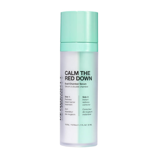INNBEAUTY Project Calm The Red Down Dual Chamber Serum for Redness, Soothing & Skin Barrier Support, 1.7 OZ (50ml) Beauty & Personal Care Innbeauty Project