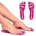 Pink 180 Pairs(360Feets) Spray Tan Feet Pads for Sunless Tanning Airbrush Spray Tan Sole Protecter