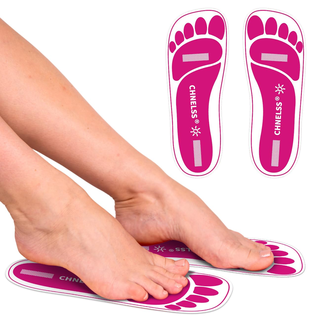 Pink 60Pairs(120Feets)Disposable Spray Tanning Feet Pads for Hygienic Foot Protectors,Comfortable & Hygienic Spray Tan Pads Feet-Specifically for the