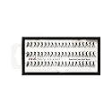 Red Cherry Knot Free Flare Short Individual Lashes, Black (Pack of 6)