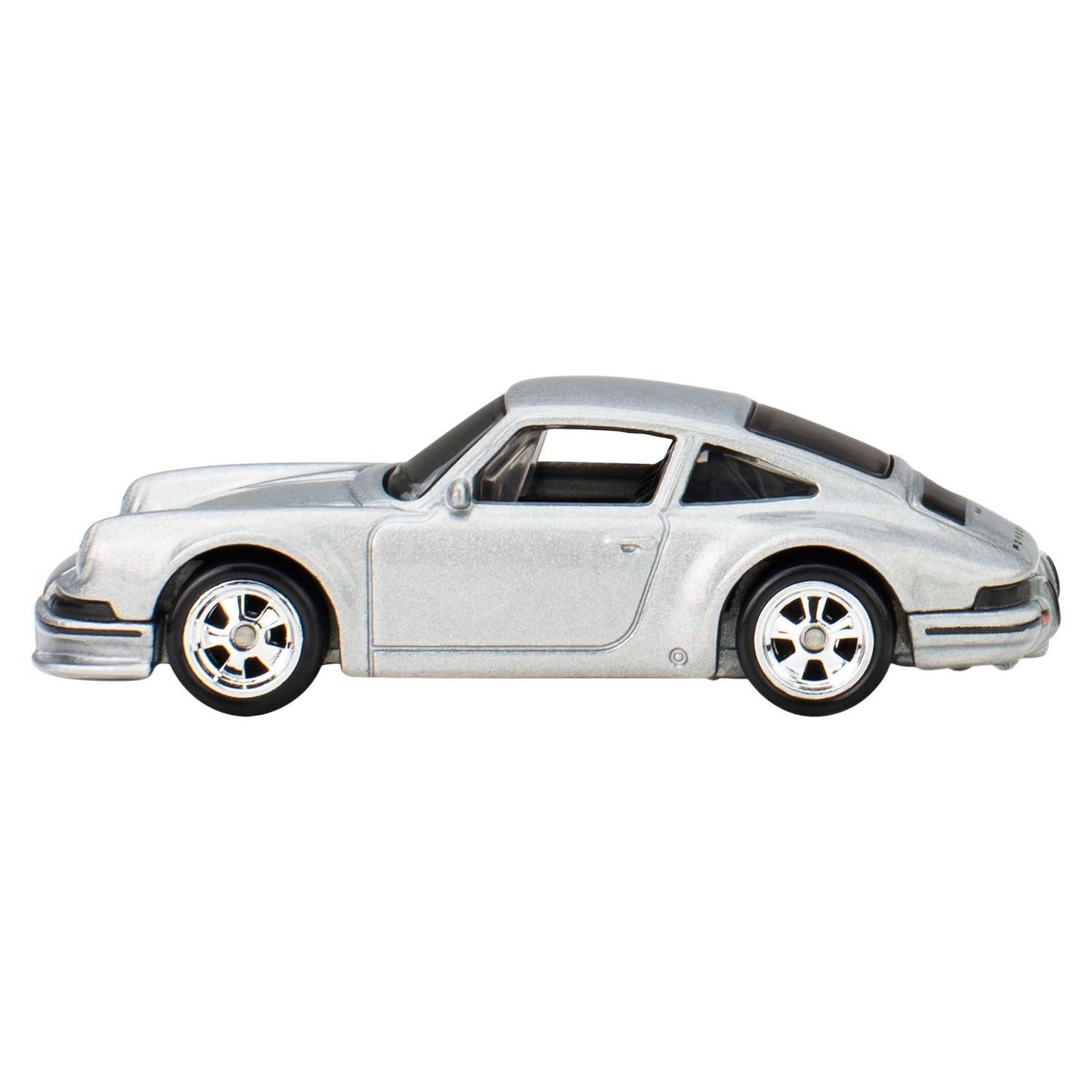 Hot Wheels Silver '71 Porsche 911 Pop Culture Top Gun Movie Series 1:64 Scale Collectible Die Cast Metal Toy Car Models with Rubber Real Riders