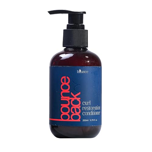 Bounce Style Curl Restoration Conditioner | Deep Cleansing Hydrating Curl Treatment for Curly Hair Women