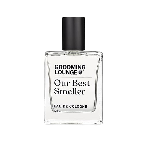 Grooming Lounge Our Best Smeller Cologne - Long-Lasting Black Pepper and Vanilla Scent - Energizing and Confidence Enhancing - No Parabens - Cruelty