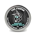 Badass Beard Care Beard Balm - The Surfer Scent, 2 Ounce - All Natural Ingredients, Keeps Beard and Mustache Full, Soft and Healthy, Reduce Itchy