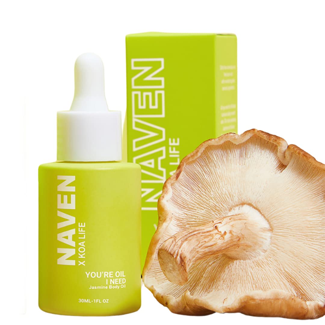 KOA LIFE NAVEN x You're Oil I Need - Anti-Aging Jasmine Body Oil | For Radiant, Glowing and Even Skin Tone | Vegan, Cruelty and Chemical Free