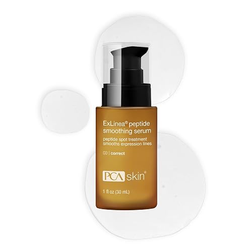 PCA SKIN ExLinea Peptide Smoothing Face Serum, Spot Treatment Serum for Fine Lines and Wrinkles, Firms and Strengthens Aging Skin, Formulated