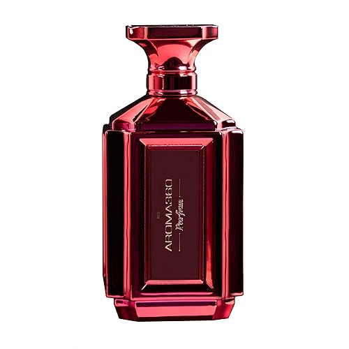Aroma360 Women's Perfume - Luxurious Fragrance - Notes of Grapefruit, Amber, Peppercorn & Sea Moss - Red, 50mL/1.7 fl oz