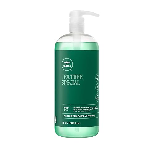 Tea Tree Hand Soap, Liquid Hand Wash, Deep Cleans + Refreshes, 33.8 fl. oz.