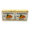 Taha Turmeric Soap Bar Hand made & Moisturizing, Cleansing - Great for Dry skin, and More, Natural Scent, 3.52 Oz (Pack of 2)