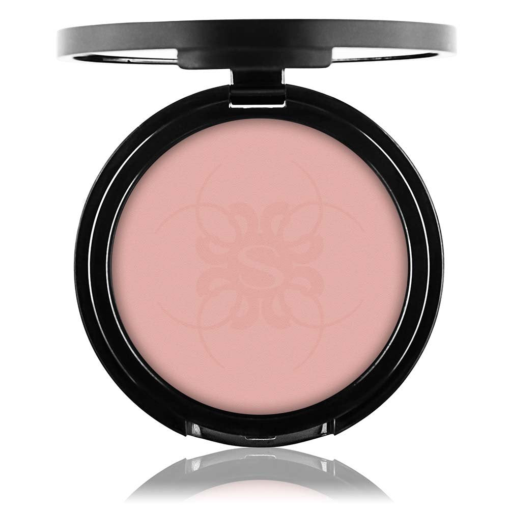 SHANY Powder Blush - Paraben Free, Lightweight, Smooth, Blendable, Long lasting All Day Face Enhancing Cheek Color - Made in USA - ANGELIC