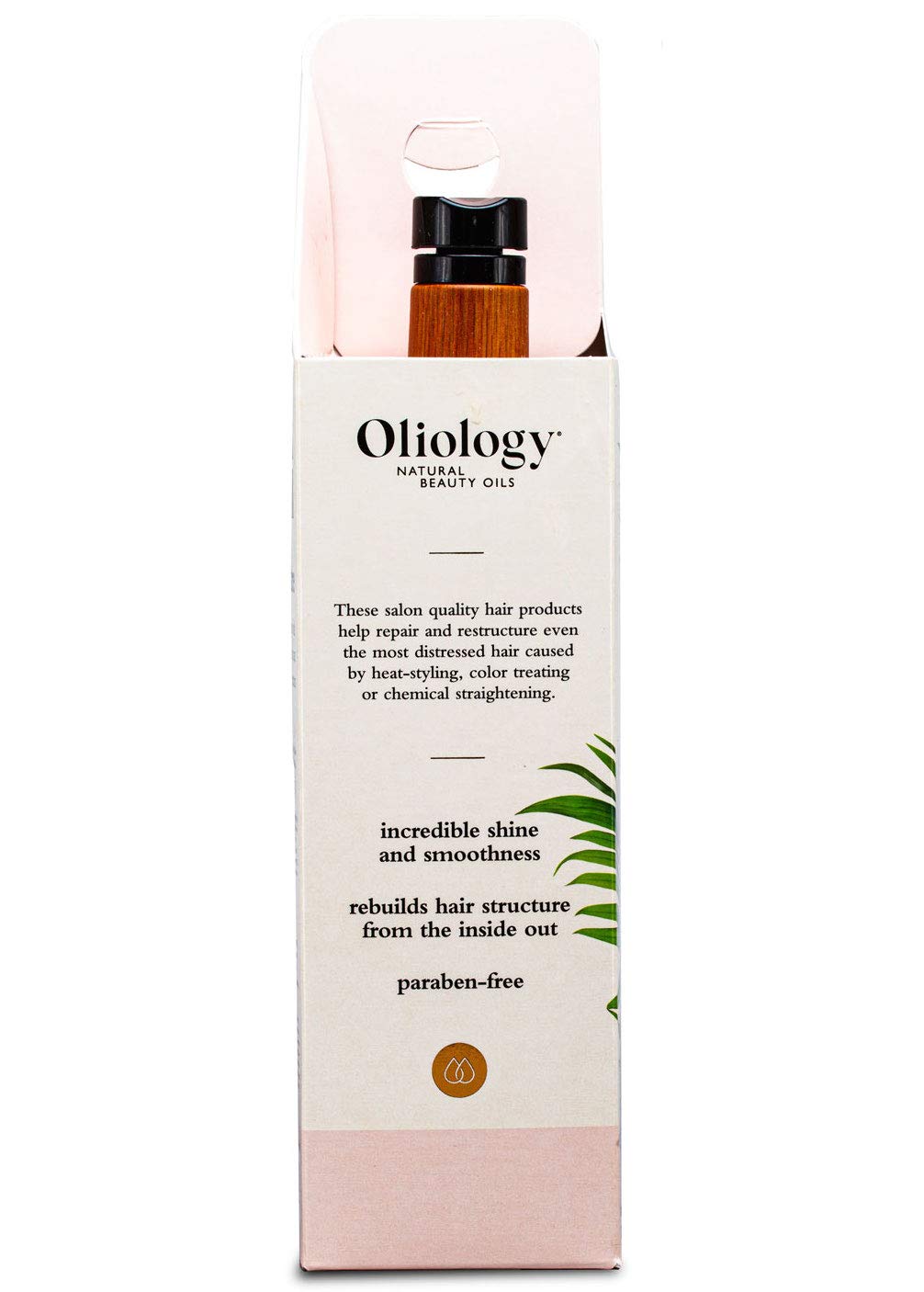 Oliology Nutrient Rich Coconut Oil Shampoo & Conditioner Combo Pack - Helps Restore Damaged Hair | Provides Intense Shine | Moisturizing | Made