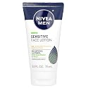 NIVEA Men Sensitive Protective Lotion Sunscreen SPF 15 2.5 oz (Pack of 3)