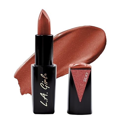 L.A. Girl Lip Attraction Lipstick, Silky GLC595